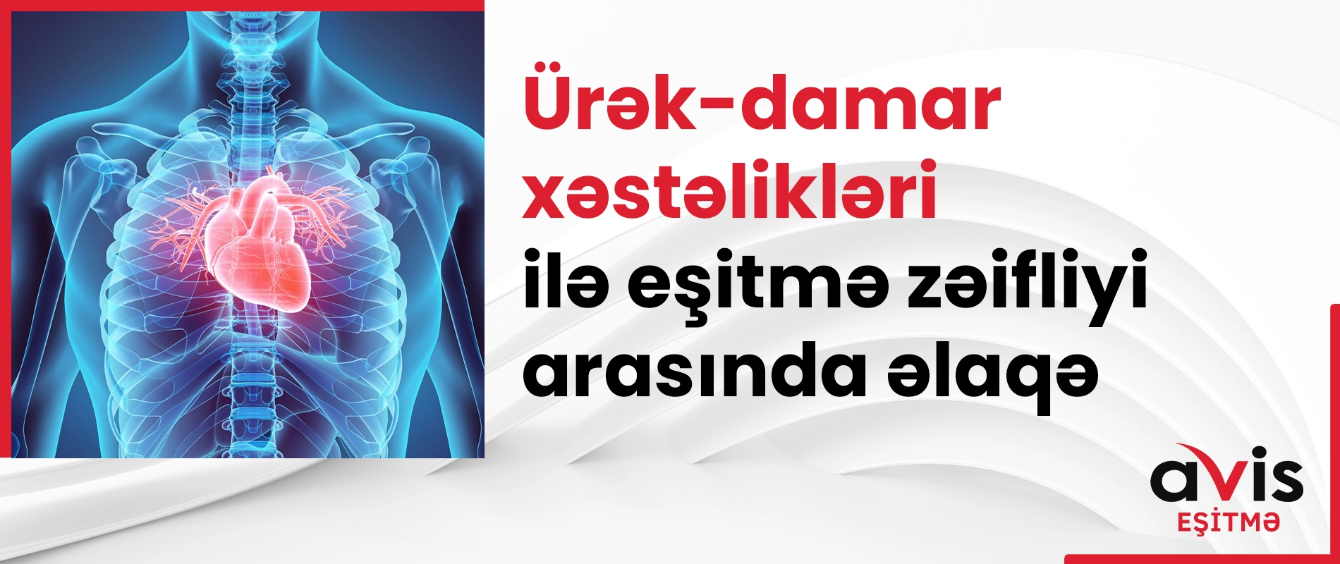 Ürək-damar xəstəlikləri ilə eşitmə zəifliyi arasında əlaqə.