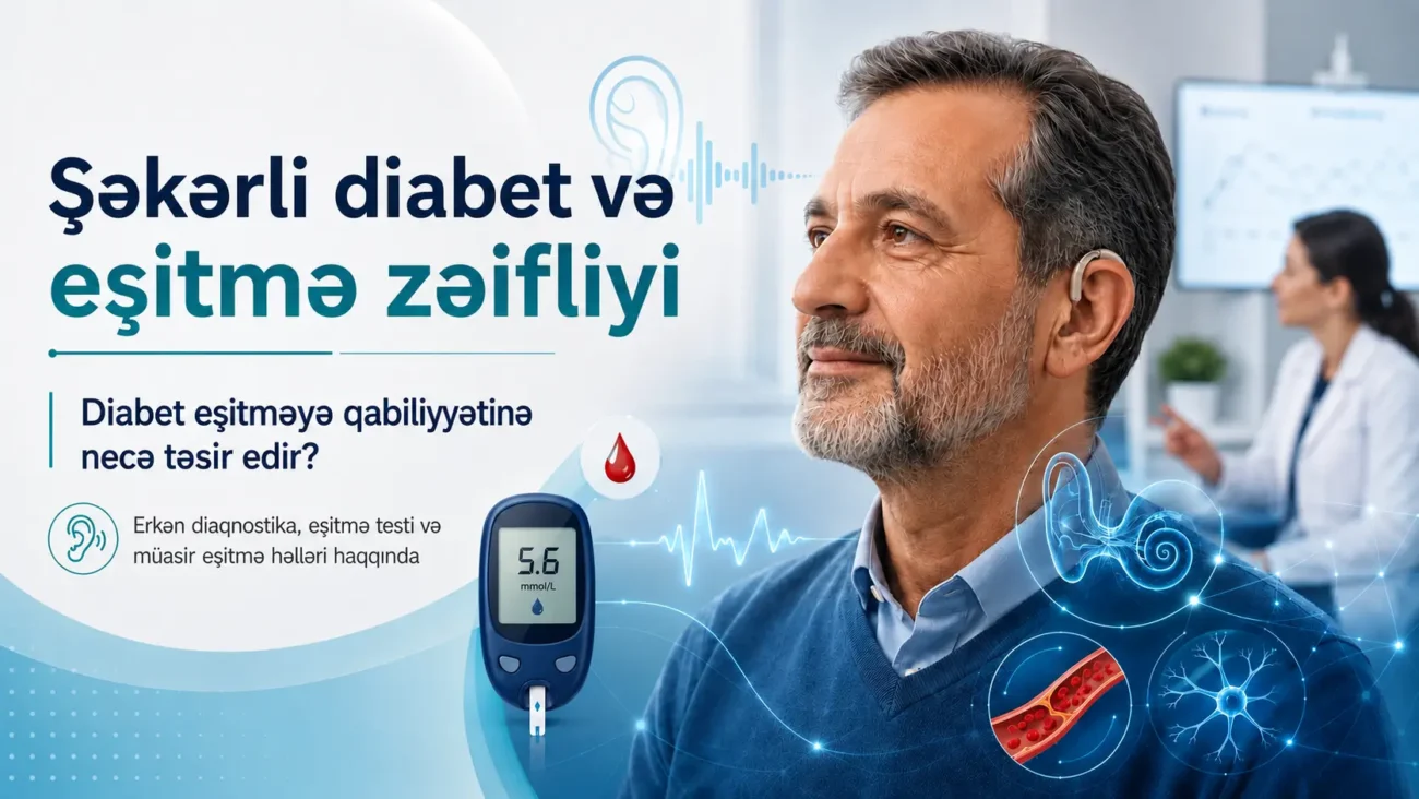 Şəkərli Diabet və Eşitmə Zəifliyi